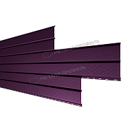 Софит МЕТАЛЛ ПРОФИЛЬ Lбрус-XL-14х335 (VALORI-20-Violet-0.5)